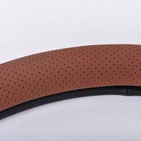 Steering Wheel Cover 44-46cm - Black/Brown