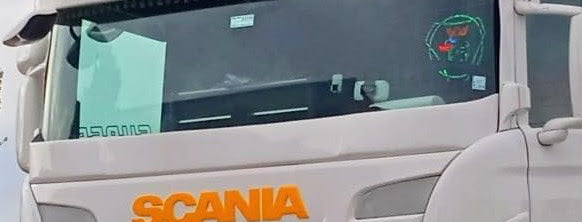 Windshield protection for Scania R/Streamline