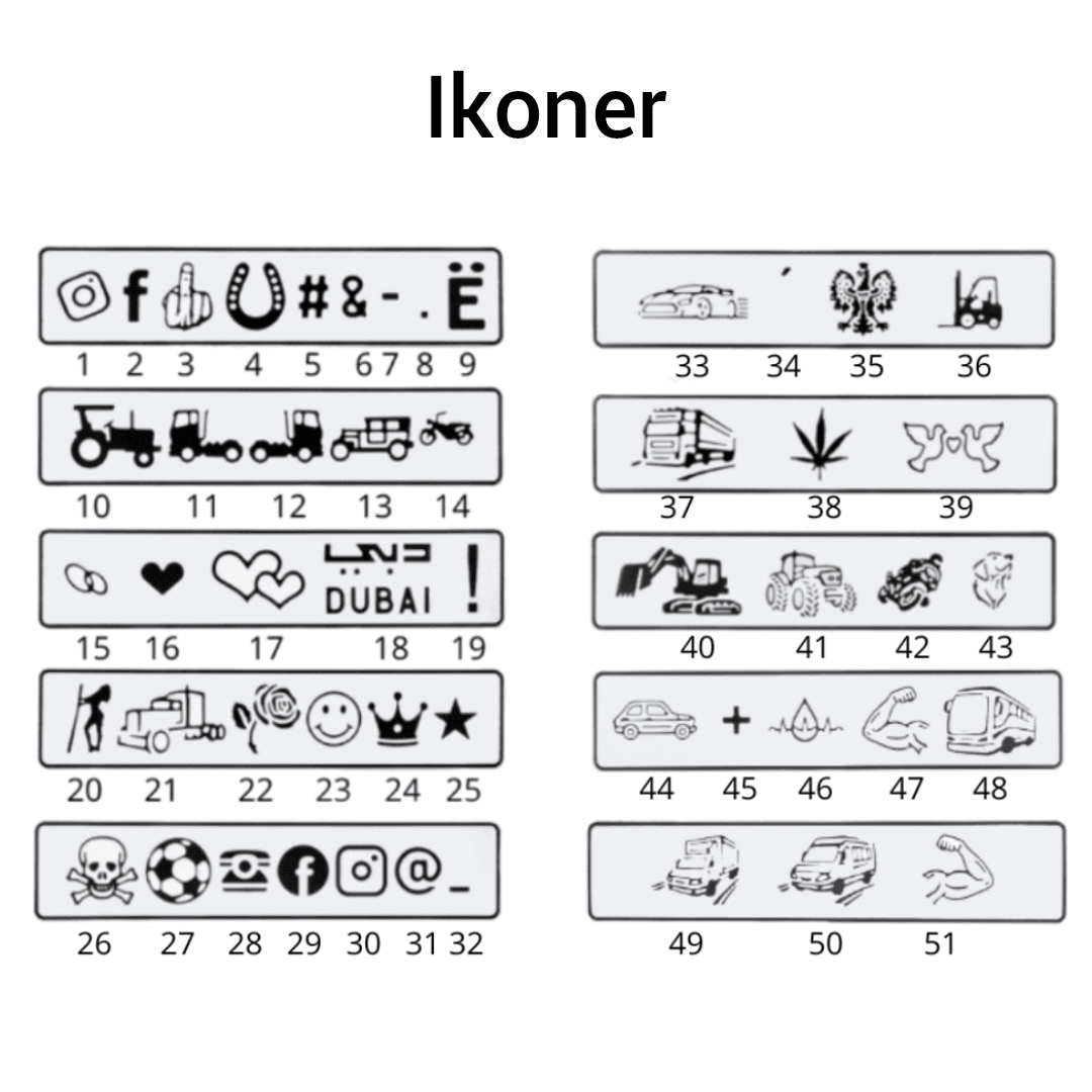 Driver plate/Name plate - Aluminum plate