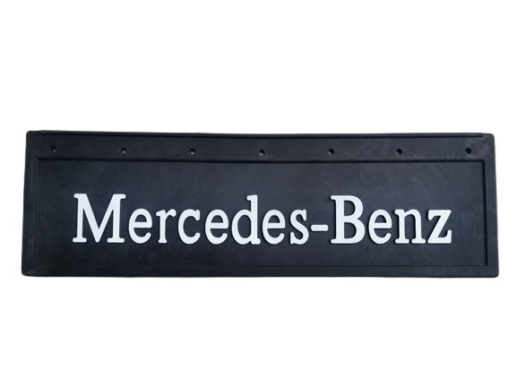 Mud flap Mercedes, 65x20cm - Black
