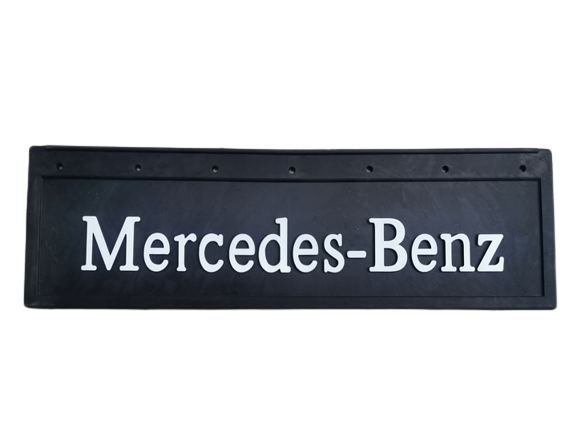Skvettlapp Mercedes, 65x20cm - Sort
