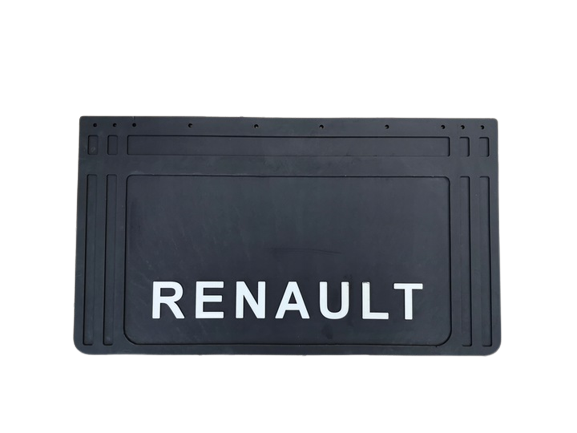 Skvettlapp Renault, 64x36cm - Sort