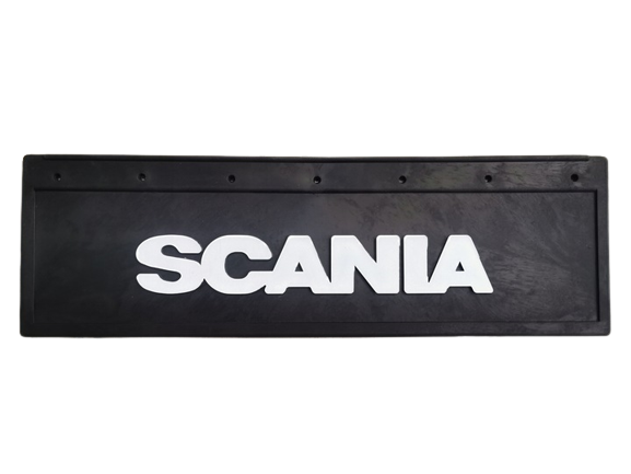 Mud flap Scania, 65x20cm - Black