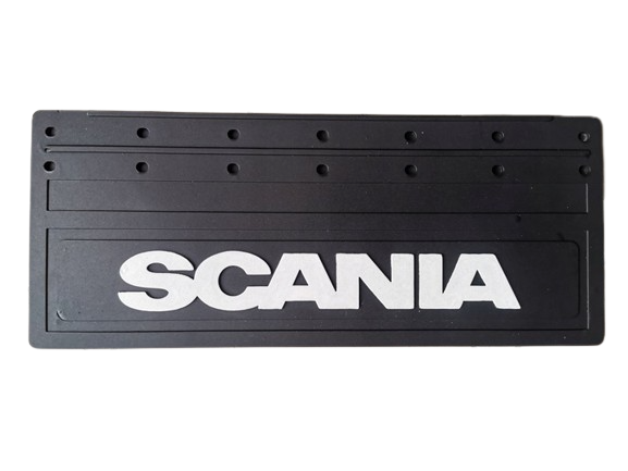 Mud flap Scania, 62x25cm - Black