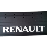 Skvettlapp Renault, 62x25cm - Sort