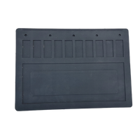 Mud flap for Trailer, 40x29cm - Black