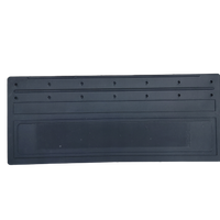 Splash pad without text, 62x25cm - Black