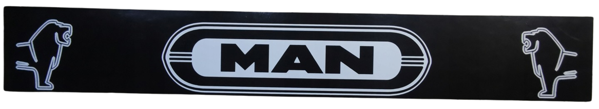 Mud flap for Trailer - MAN, Type 12 - 240x35cm
