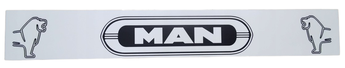 Mud flap for Trailer - MAN, Type 13 - 240x35cm