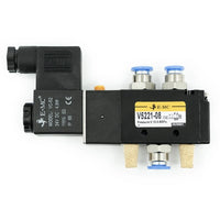 Exhaust valve solenoid valve