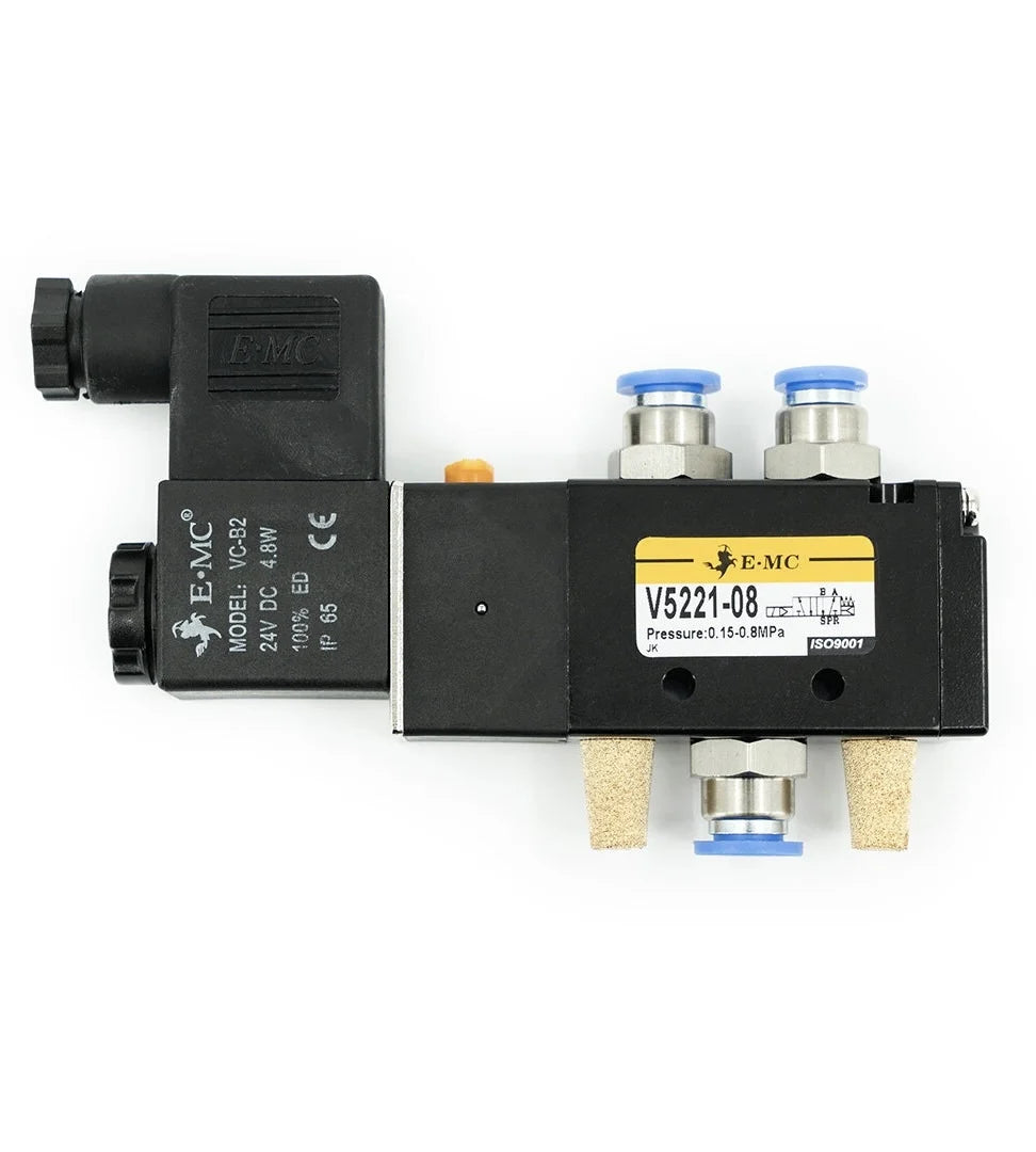 Exhaust valve solenoid valve