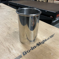 Stainless Polished Exhaust End, 129mm