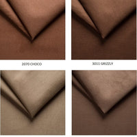 ANTARA PLUS Trekkstoff, Velour, 100cm - 20 Farger