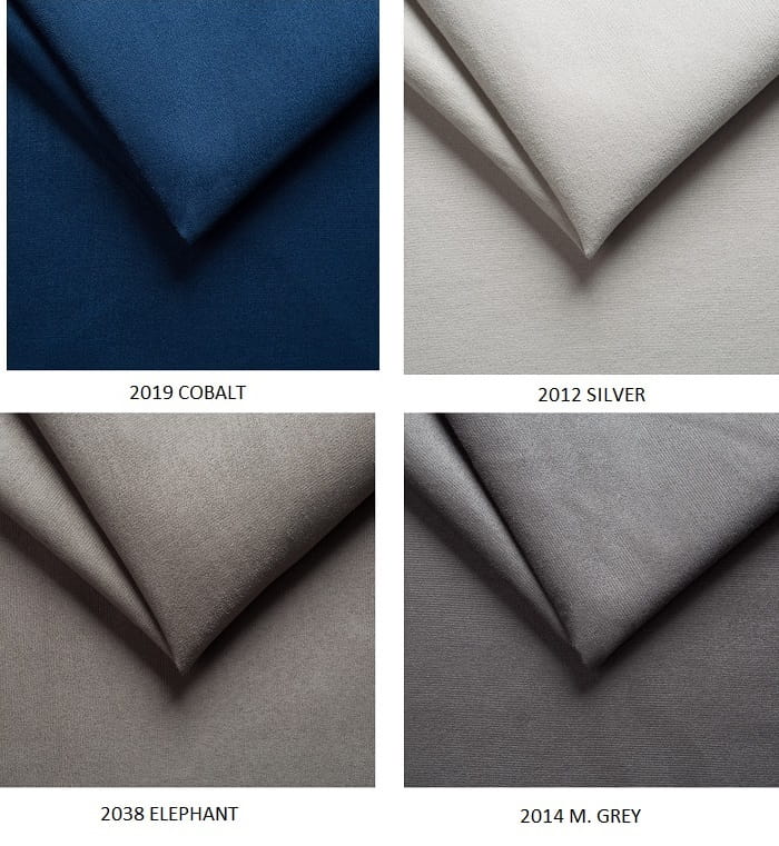 ANTARA PLUS Trekkstoff, Velour, 100cm - 20 Farger