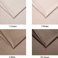 VELLUTO Trekkstoff, Velour, 100cm - 29 Farger