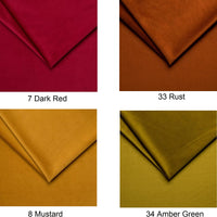VELLUTO Trekkstoff, Velour, 100cm - 29 Farger