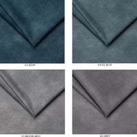 PALLADIUM Flekkbestandig Trekkstoff, Velour, 100cm - 19 Farger