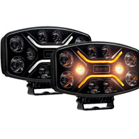 Strands Dark Knight Insane 9" LED Ekstralys med Varsellys