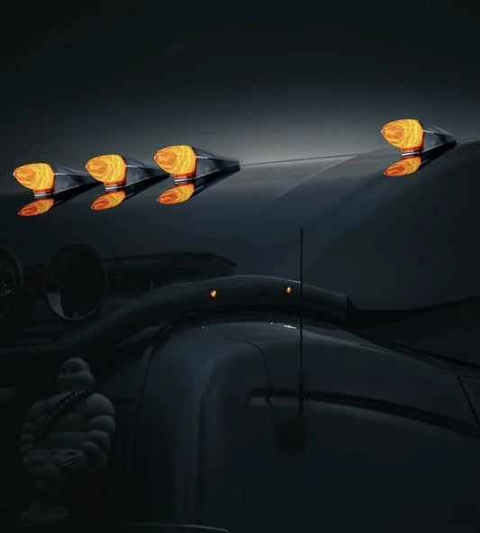 Strands Izeled Torpedo Taklampe, LED - Hvit/Oransj (Dual Color)