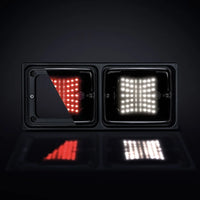 Strands Slim Dobbel Ramme for LED-Baklykter - Horisontal