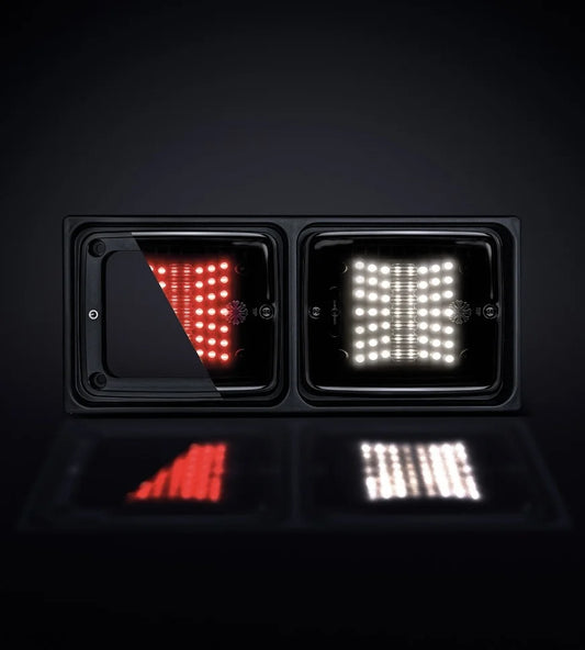 Strands Slim Double Frame for LED Taillights - Horizontal