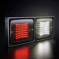 Strands Slim Dobbel Ramme for LED-Baklykter - Horisontal