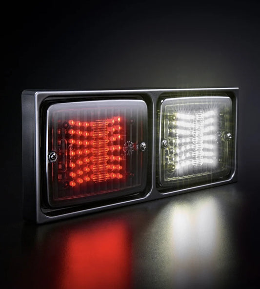 Strands Slim Double Frame for LED Taillights - Horizontal