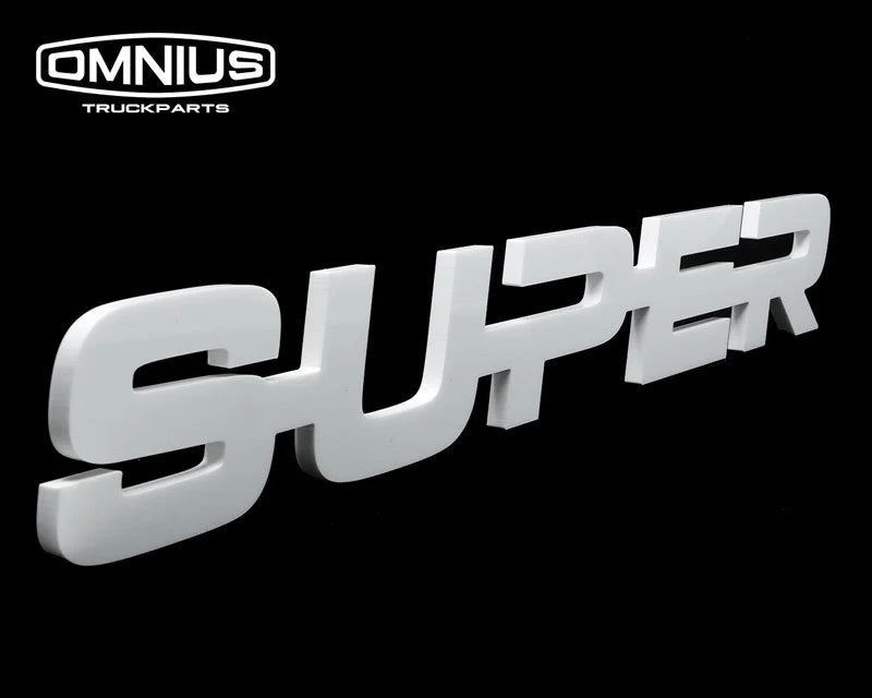 SUPER 2.0 Emblem, Omnius - Hvit