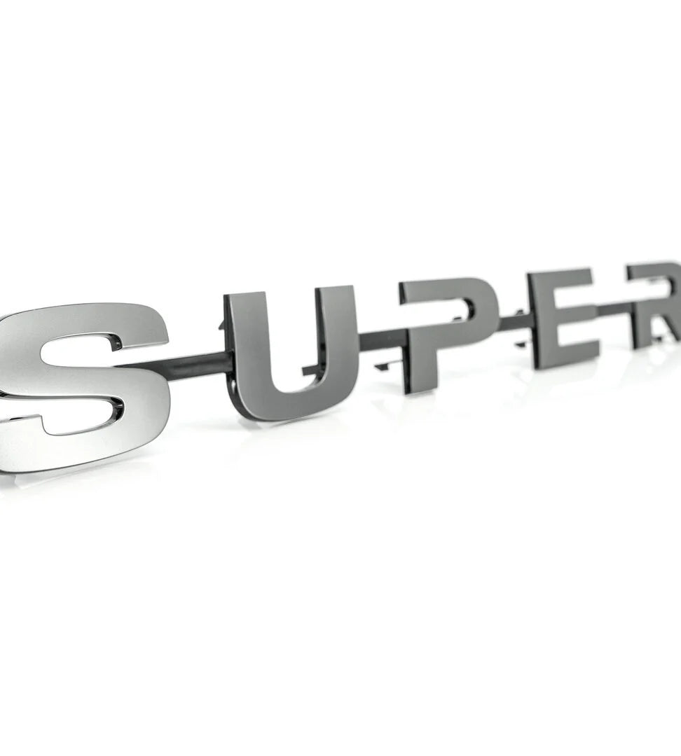 SUPER Emblem Plast, ny Type