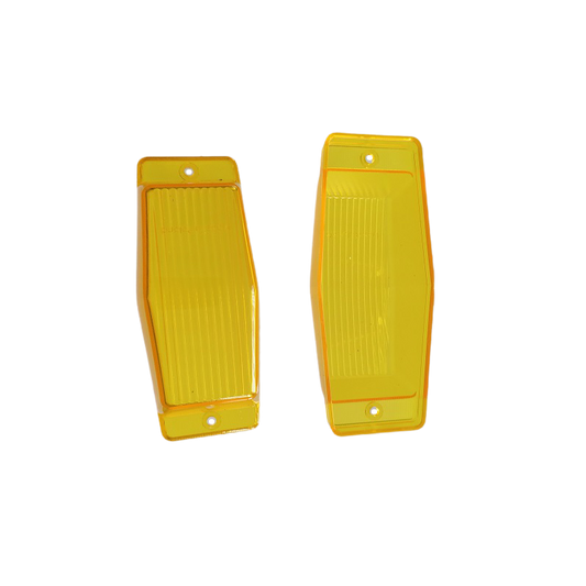 Double Burner Lampeskjerm - Gul