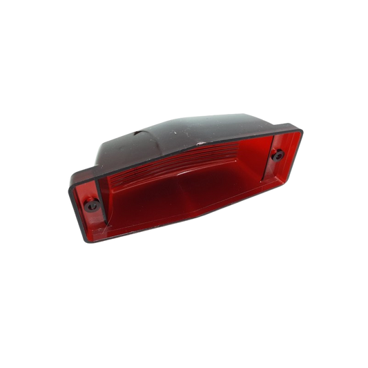 Double Burner Lampeskjerm - Rød/Sotet