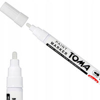 Oil Marker Toma 440, for Rubber / Tires - White