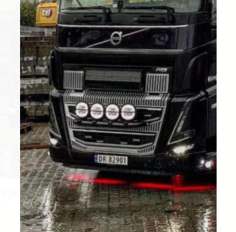 Trux Front bar in Aluminum - Volvo FH4/FH5