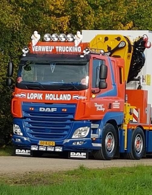 Skvettlapp Festebraketter til DAF CF Euro 6