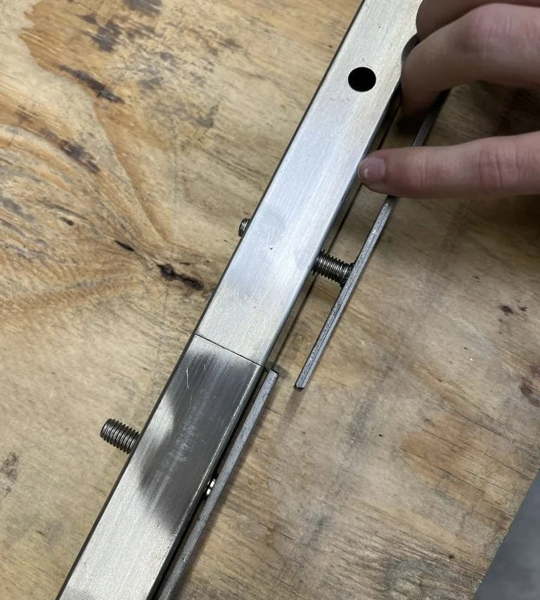 Mounting bracket for 248cm mud flap