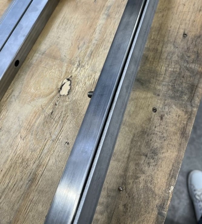 Mounting bracket for 248cm mud flap