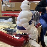 Rustfri Michelin Bibendum-Brakett med BA15-Pæreholder, Type 2