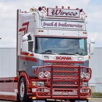 Rustfri Michelin Bibendum-Brakett med BA15-Pæreholder, Type 2