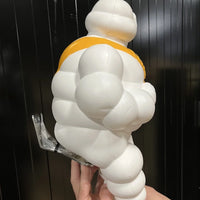 Stainless Michelin Bibendum Bracket "Chair" with BA15 Bulb Holder