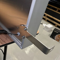 Michelin Festebrakett i Rustfritt stål til Klassisk Lysskilt