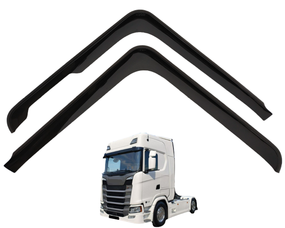 Wind deflectors for Scania Nextgen S/R/G/P (from 2016) - Type 2