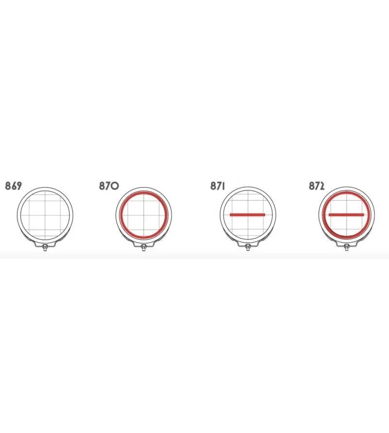 WAŚ 872 9" LED Ekstralys