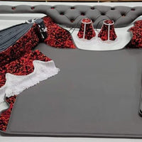 Mattesett Laget på Bestilling - Belysning, Knappestopping, Bussplysj