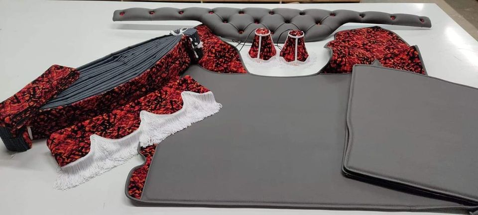 Mattesett Laget på Bestilling - Belysning, Knappestopping, Bussplysj