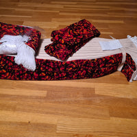 Side curtains in Bus plush for Truck/Van - Made to order