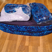 Side curtains in Bus plush for Truck/Van - Made to order