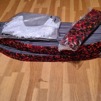 Side curtains in Bus plush for Truck/Van - Made to order