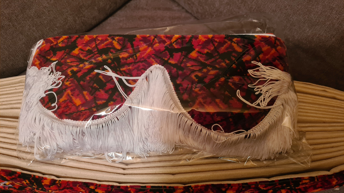 Front cover in Bus plush for Truck/Van - Made to Order