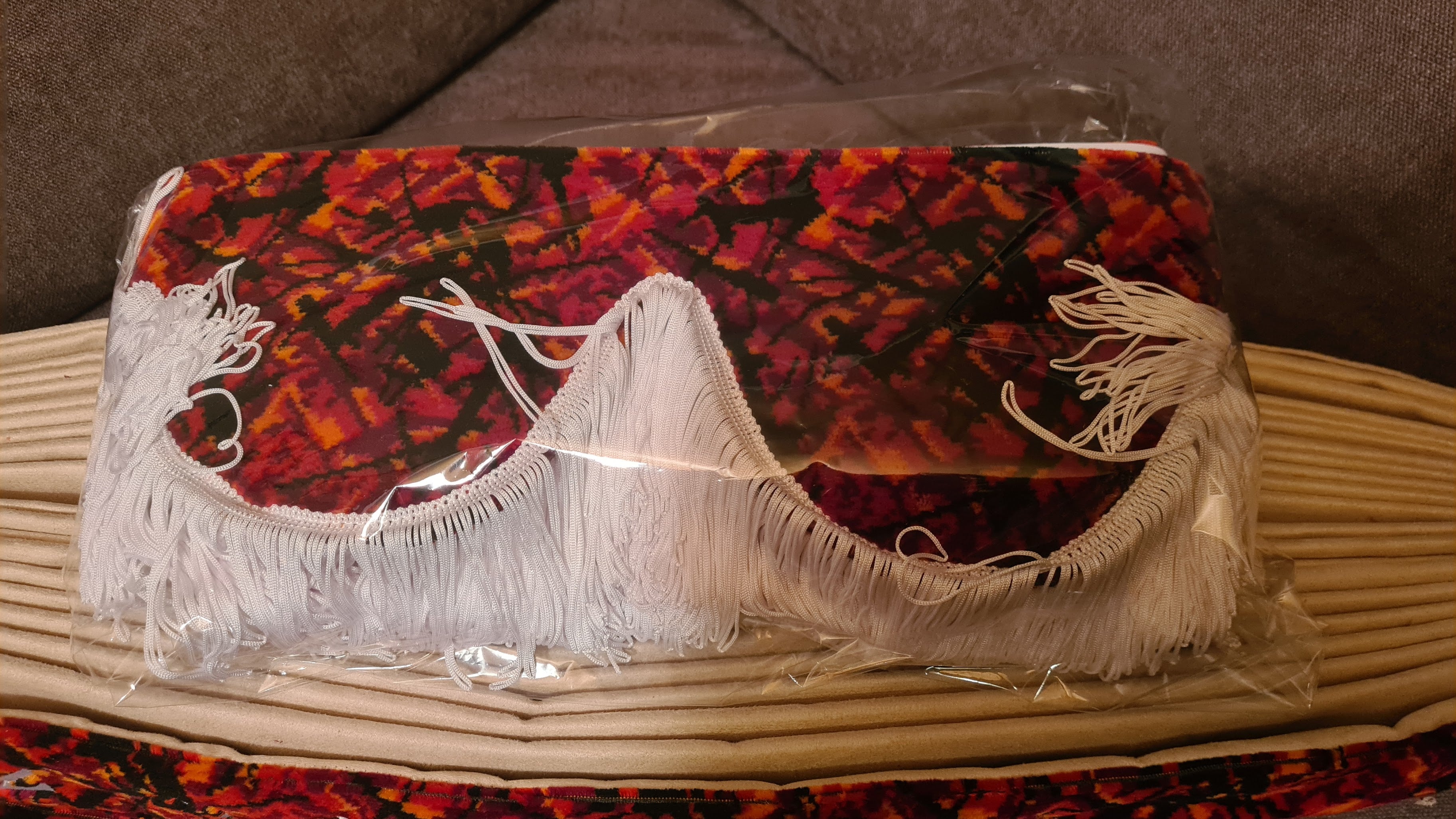 Front cover in Bus plush for Truck/Van - Made to Order