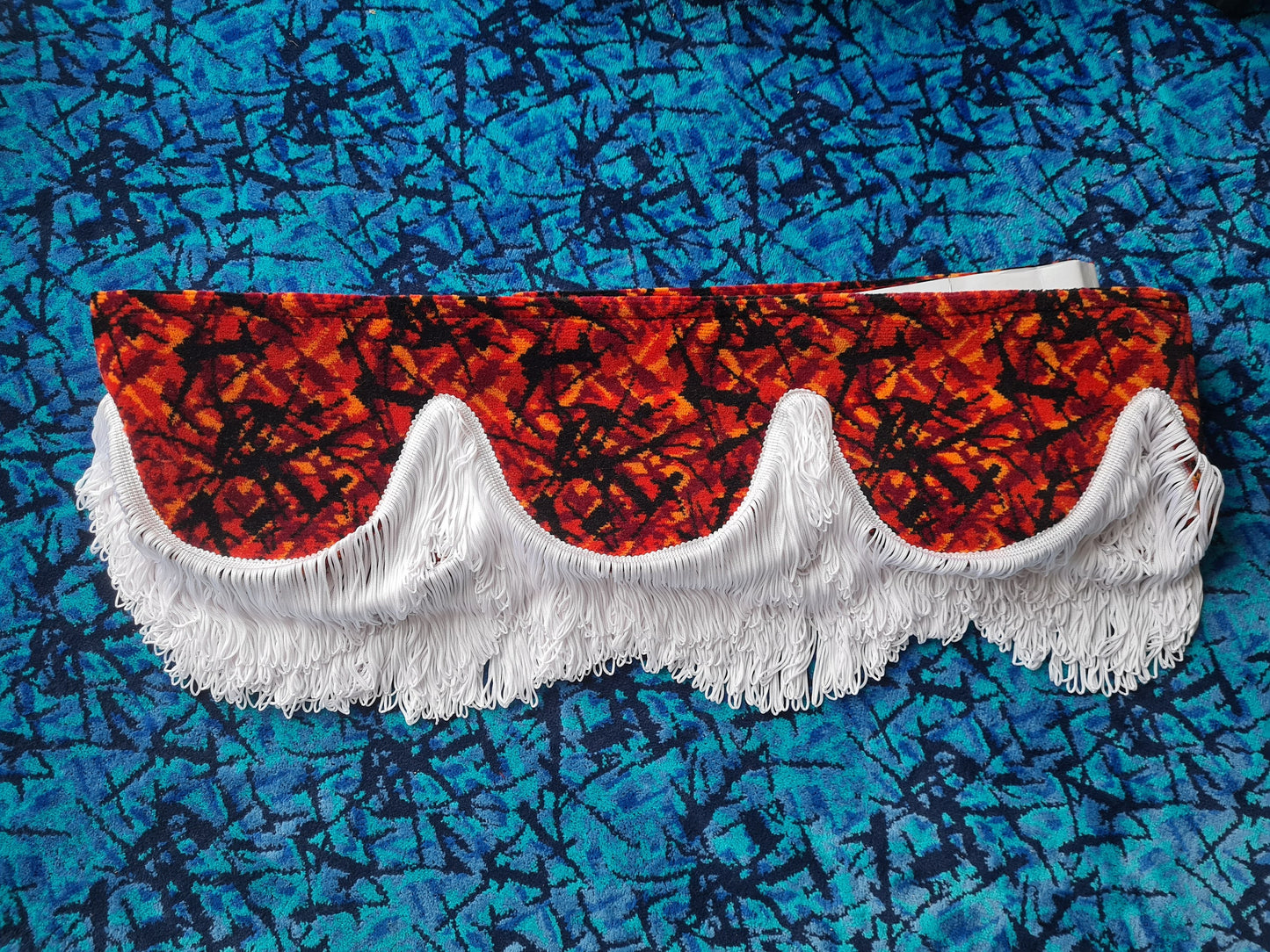 Front cover in Bus plush for Truck/Van - Made to Order